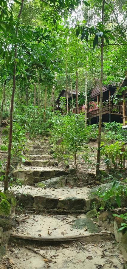 Sambath Sakseth Bungalow Kaoh Touch Bagian luar foto
